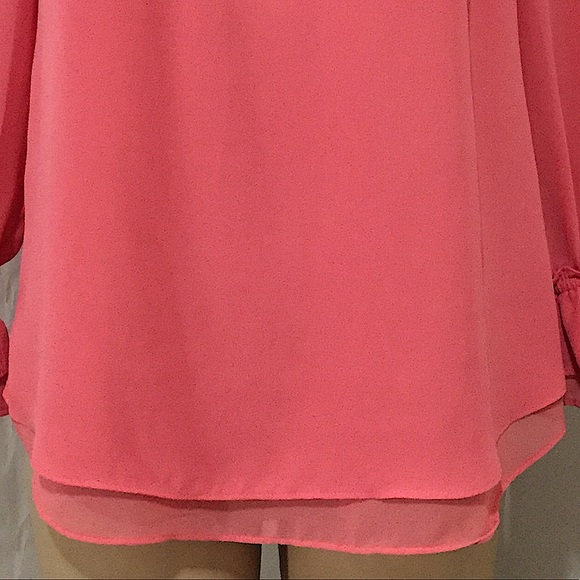 White House Black Market Smocked Ruffle Top - Picture 5 of 16